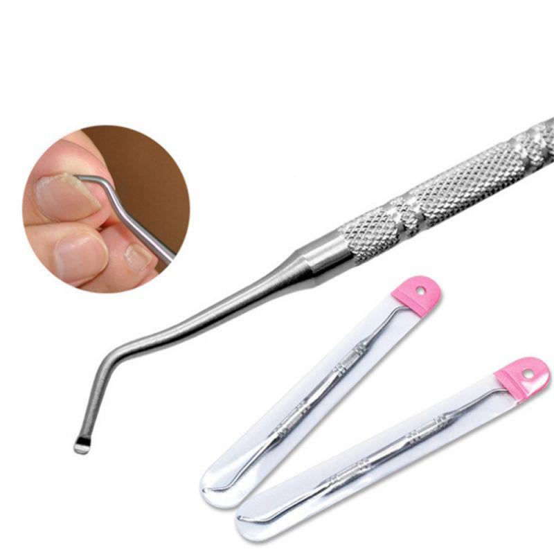 Herramientas de limpieza de huecos para uñas, cuidado de pedicura, paroniquia, podología, cutícula cutánea muerta, embellecedor, arte de uñas, herramienta de cuidado de manicura, 1 ud.