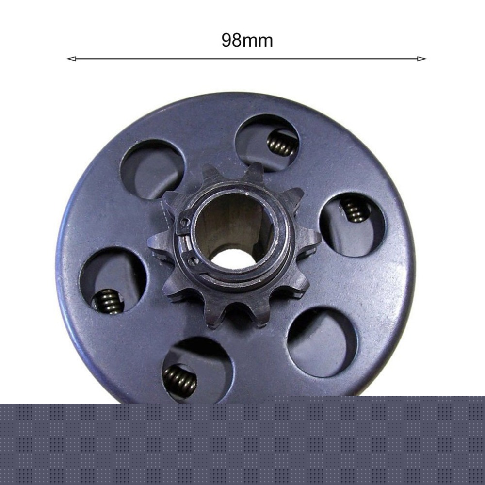 Professionale Centrifuga Frizione 3/4 "Bore 10 Dente con 40/41/420 Catena Go Kart Mini Bici Piccolo Parti Della Bici heavy Duty