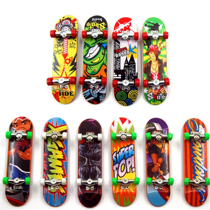2 st fingerboard tech truck mini skateboards legering stent party favors