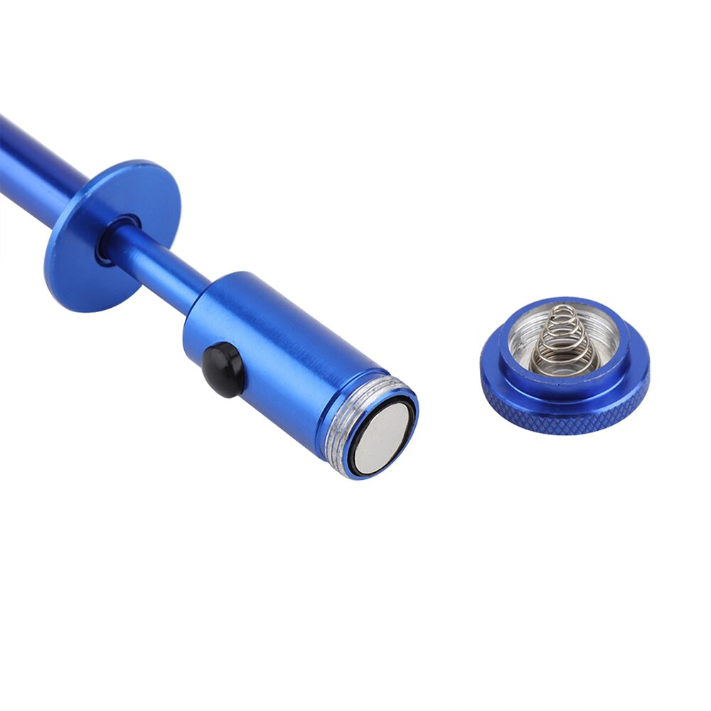 Imán de recogida Flexible de 62cm para limpieza de alcantarillado, recolector de resorte largo con luz LED de 4 garras, dispositivo de limpieza de alcantarillado para el hogar