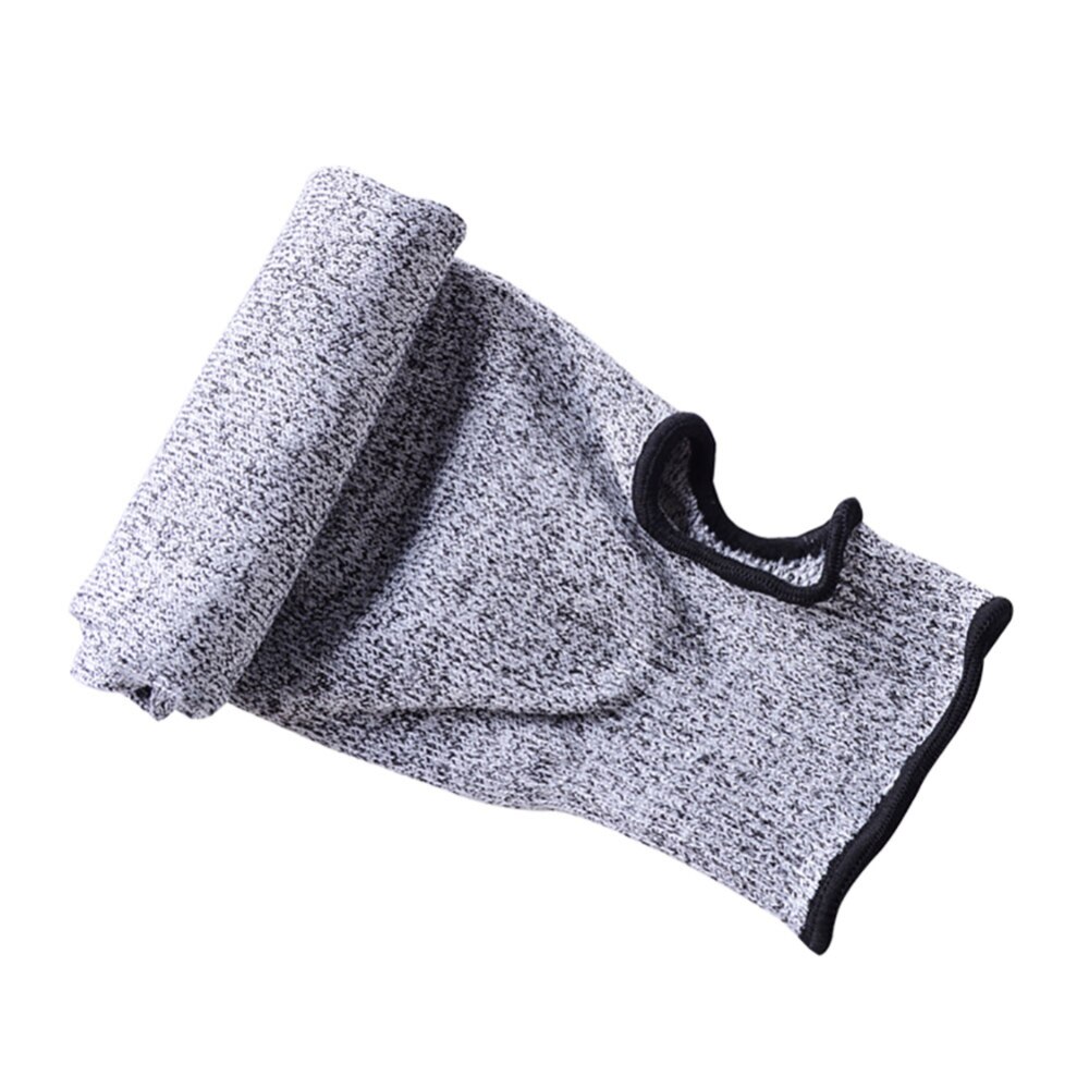 1 Pair Anti Cut Gloves Garden Safety Cut Resistant Arm Guard Protective Sleeves Kitchen Butcher Cut-Resistant Safety Gloves