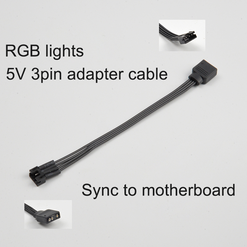 Syscooling C27 CPU Water cooling block copper plate acrylic top for intel 115X socket PC liquid cooling with 5v RGB lights