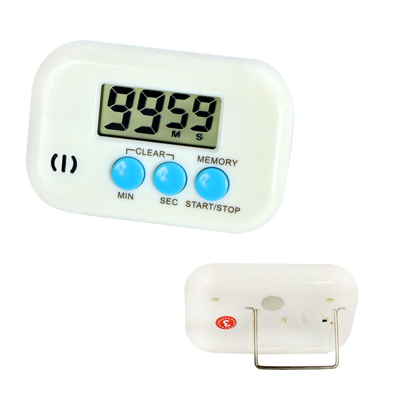 Kitchen Timer Digital Alarm Clock Countdown Food Cooking Kitchen Electronic Accessions Magnetic Large LCD Screen Gadgets