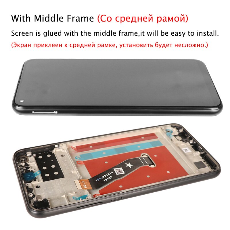 Originele Vervanging Voor Huawei P40 Lite E Lcd Display Digitizer Glass Panel Voor Huawei Y7P Lcd Display Accessoire Onderdelen