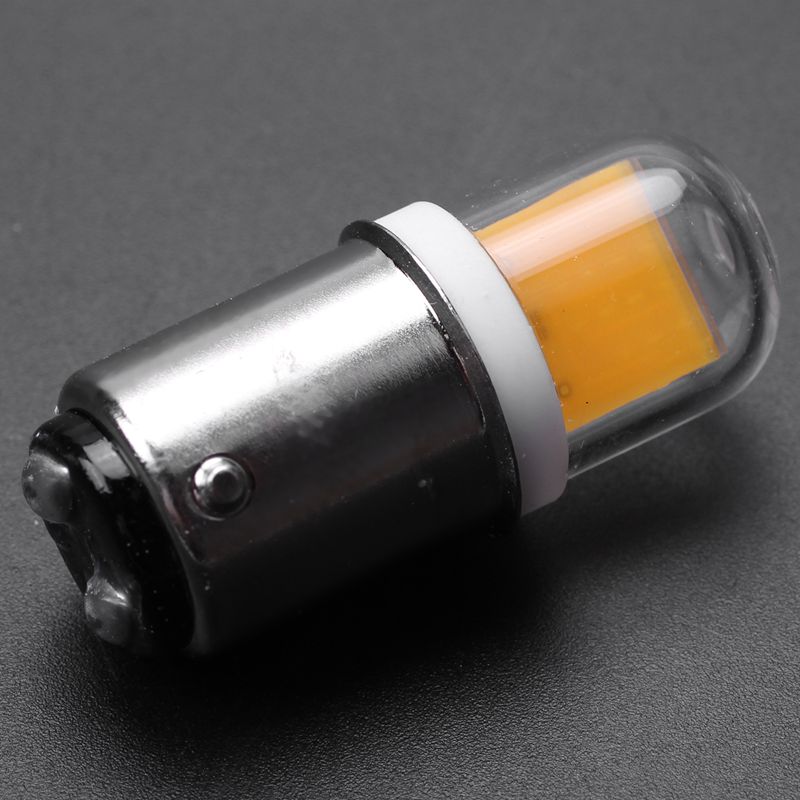 BA15D Led Light Bulb 3W 110V 220V AC Non-Dimming 300 Lumens COB 1511 Led Lamp White Warm White For Chandelier Sewing Machine