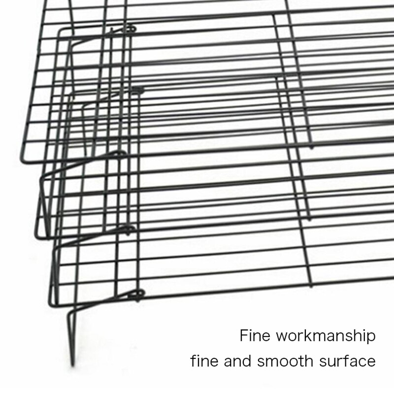 3 Layers Cooling Rack Stackable Metal Cake Cookie ... – Grandado