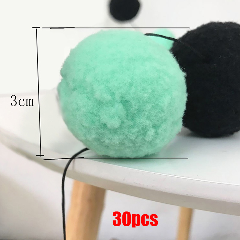 Imbaby Macaron Kleur Haar Bal Vilt Bal String Decoratie Babykamer Decoratie Beddengoed Bumpers Kids Party Vlaggen Kamer Decoratie