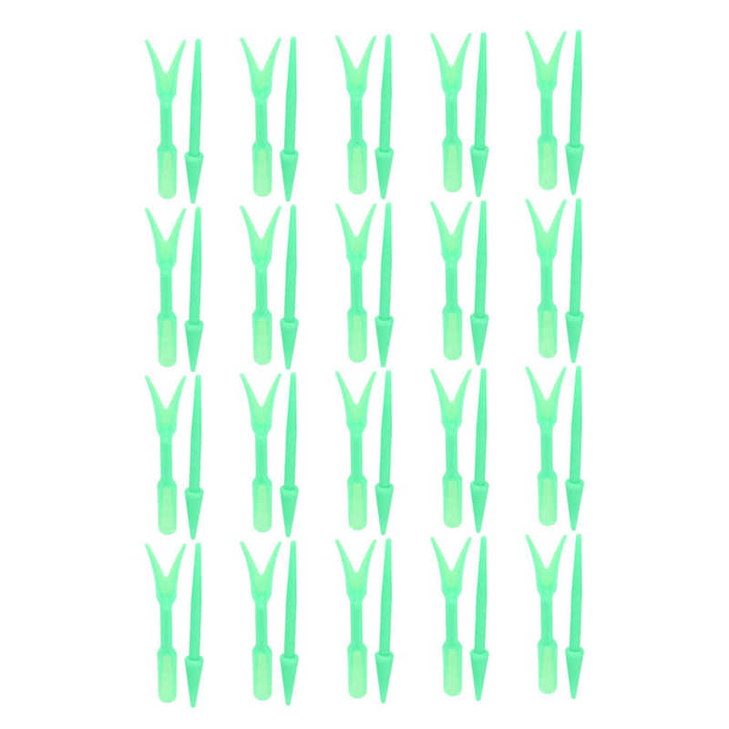 Transplanter Tool Small Portable Small Seed Planter for Vegetable Planting: green