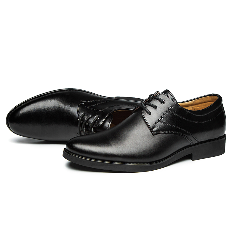 Formal Shoes Men Round Toe Men Dress Shoes Leather Men Oxford Shoes For Men Dress Footwear