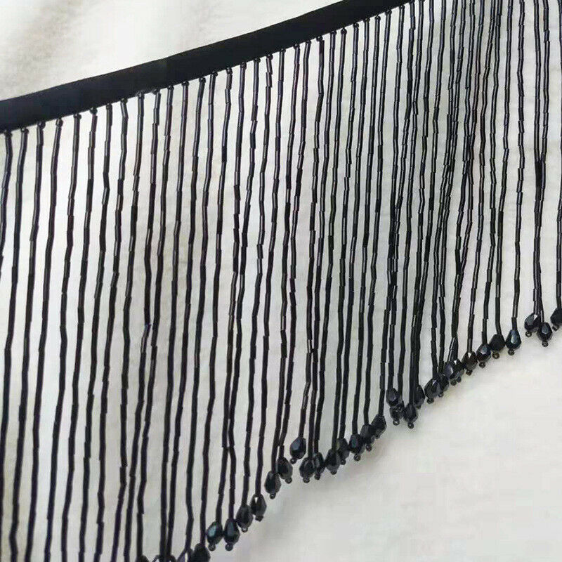 90cm kristalli tupsu pitsi koristeet nauhat helmi putki pitsi kangas itse ompelu verho hääpuku hame käsintehdyt materiaalit: 02