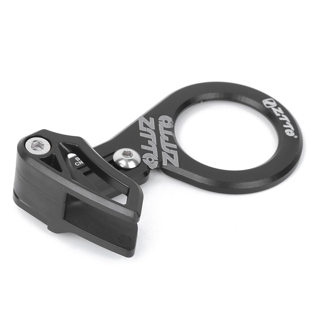 Ztto fietskettinggeleider ultralichte kettingkast mountainbike kettinggeleider klembevestiging voor 32-40t ronde en 32t-38t ovale kettingbladen