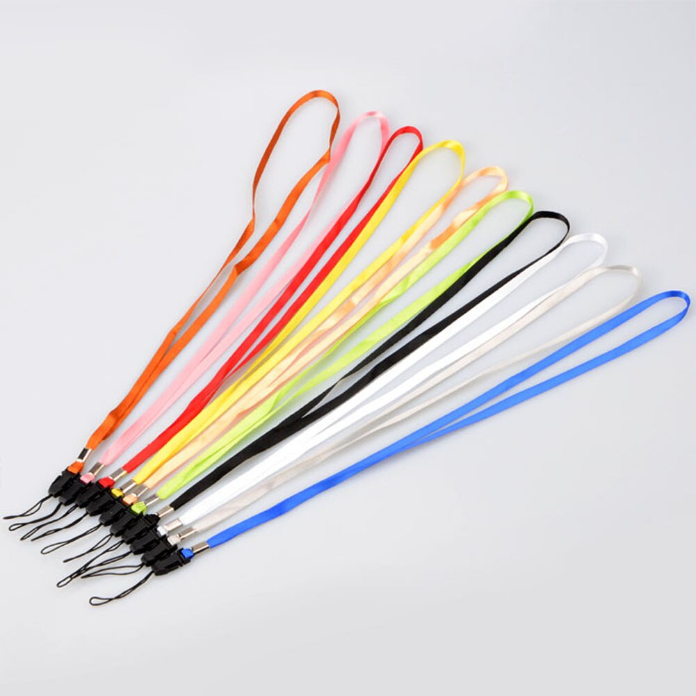 1 Pcs Lanyards Neck Telefoon Riem Voor Id Pass Card Badge Gym Key/Mobiele Telefoon Usb Houder Diy Hang rope Lariat Lanyard