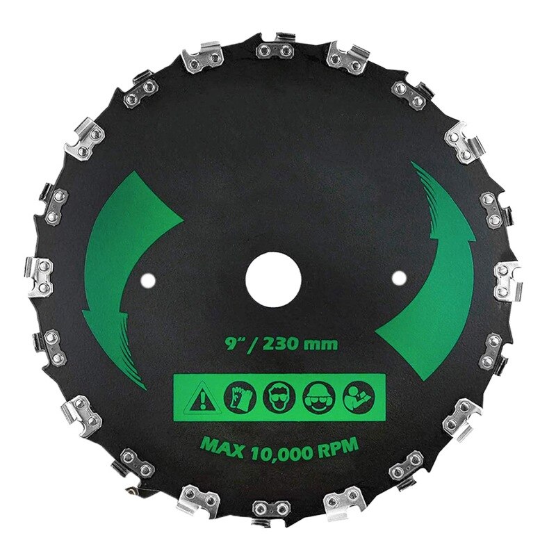 Nice Lawn Mower Saw Blade Cutter Replacement Carbide Blade 10000 RPM 9 Inches 20 Teeth Used For Lawn Mower Circular