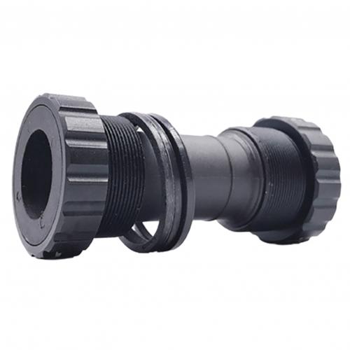 Bicycle BB Bottom Bracket Sealed Bearing BSA Thread 68 73mm Threaded spline Axis For MTB Road Bike Crank: Black