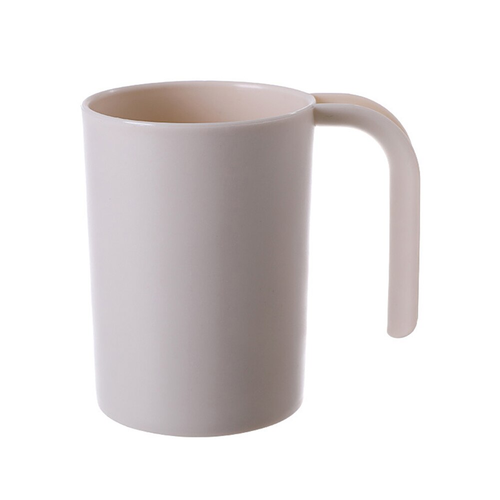 Home Bathroom Portable Brushing Toothbrush Cup Storage Organizer Mug Holder bathroom bath banheiro salle de bain circle badkamer: Beige