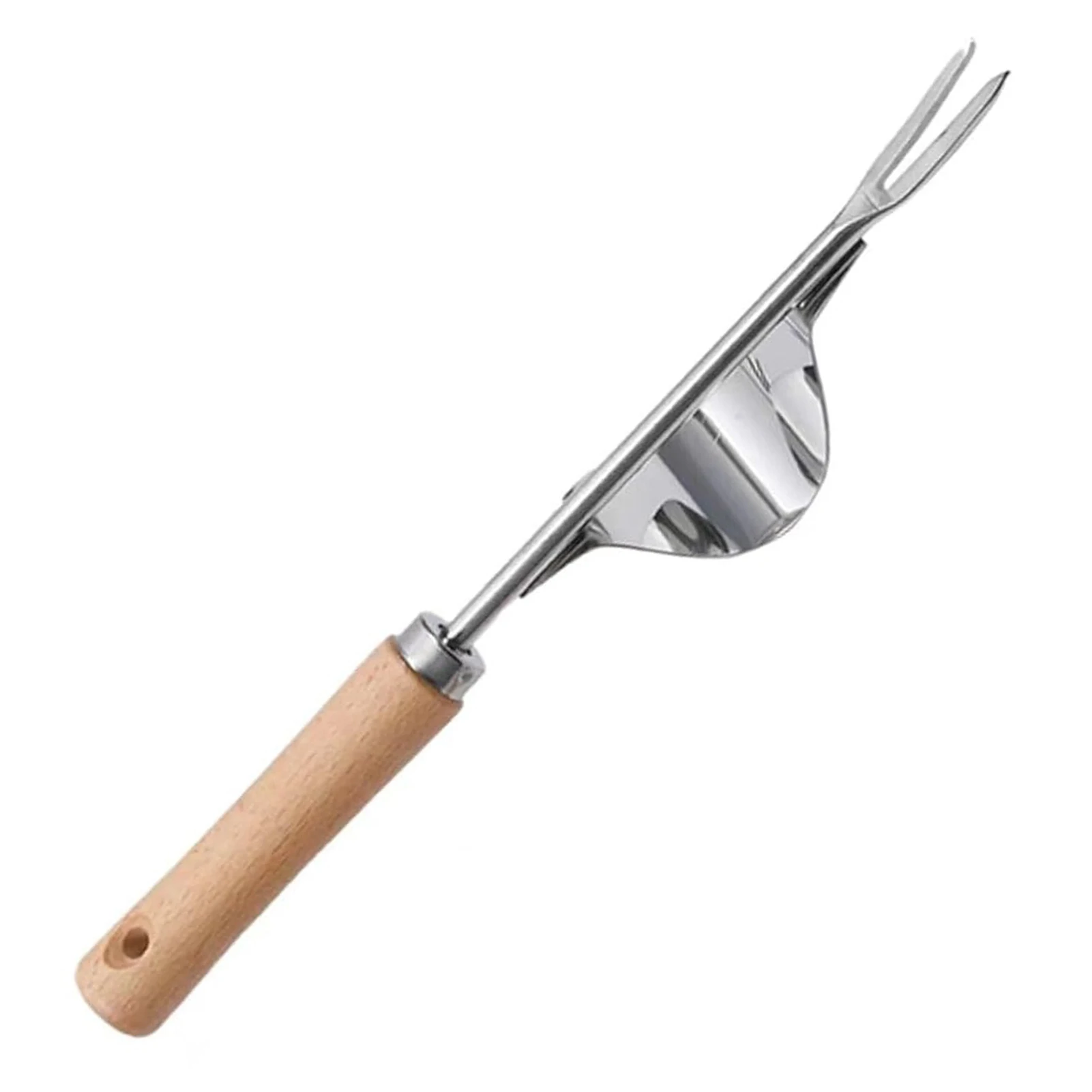 Garten Rasen Jäten Maschine mit V-geformt Gabel lang handhaben, draussen Hof Gras Wurzel Abzieher, Handbuch Jäten Maschine: Ursprünglich Titel