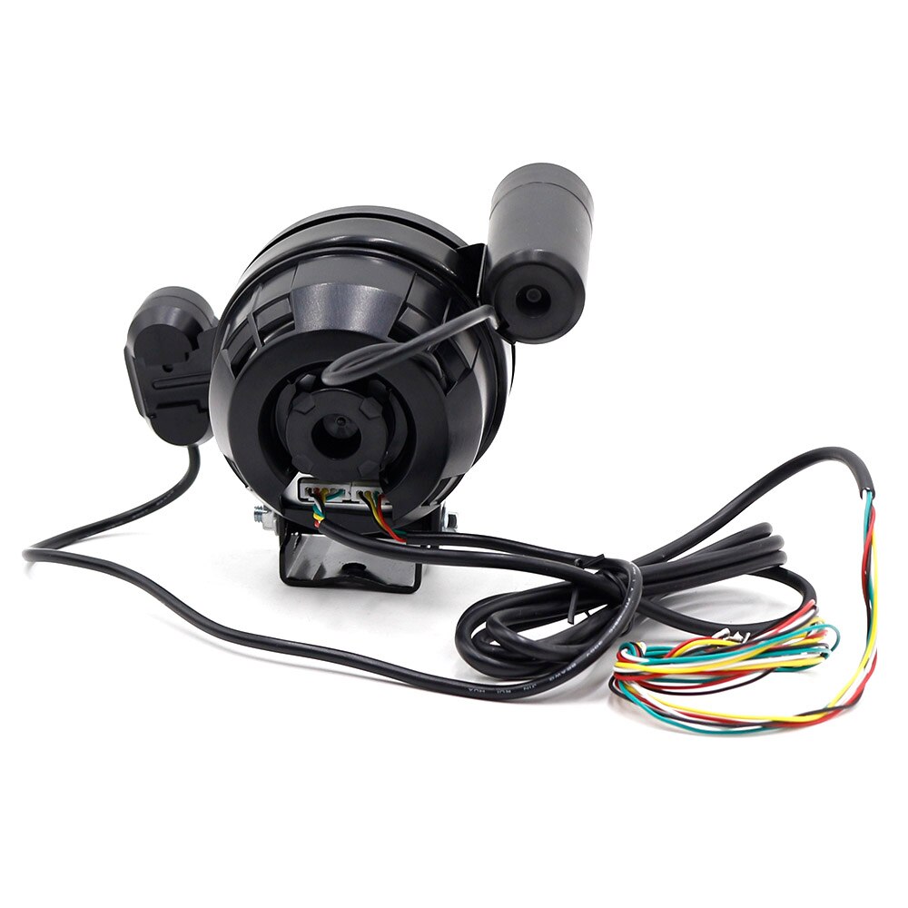 Tacómetro de 3,15 "y 80mm para coche de gasolina, 0 ~ 11 × 1000Rpm, Fondo de LED NEGRO de 7 colores para 4/6/8 cilindros, 12V