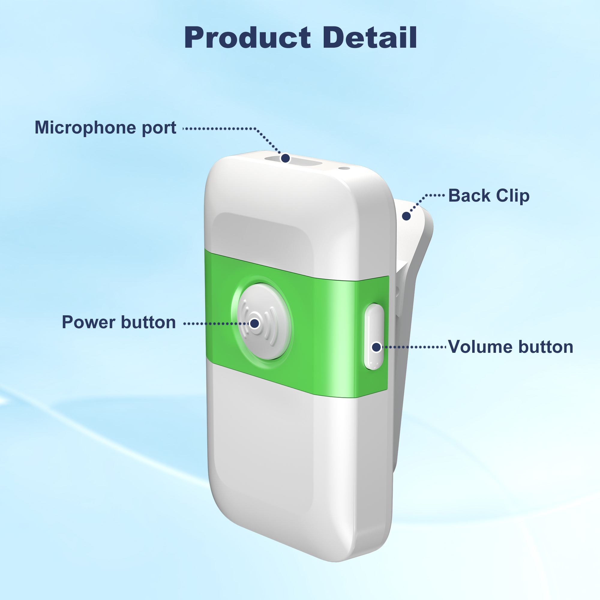 HealthTree Rechargeable Pocket Hearing Aids Digital Sound Amplifier Audifonos for Elderly Deafness Severe Hearing Loss USB