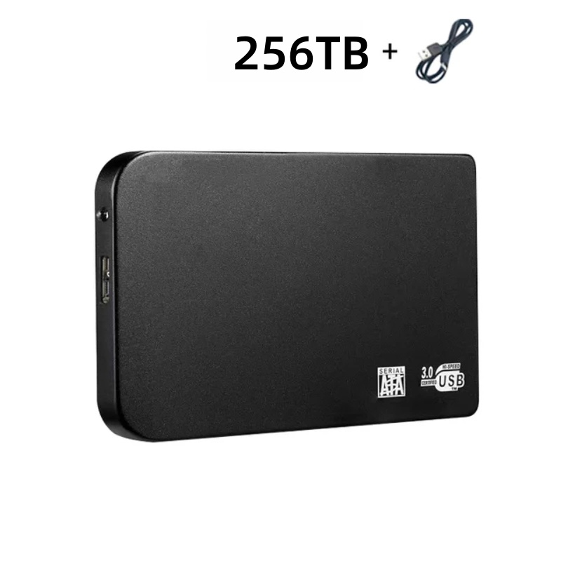 Lenovo Hochgeschwindigkeits-128TB-SSD-USB-3.0-Gehäbenutzen Handy, Mobiltelefon Festplattengehäbenutzen für SSD Externe Speicher-HDD-Kasten Mit USB3.0-Kabel ABS