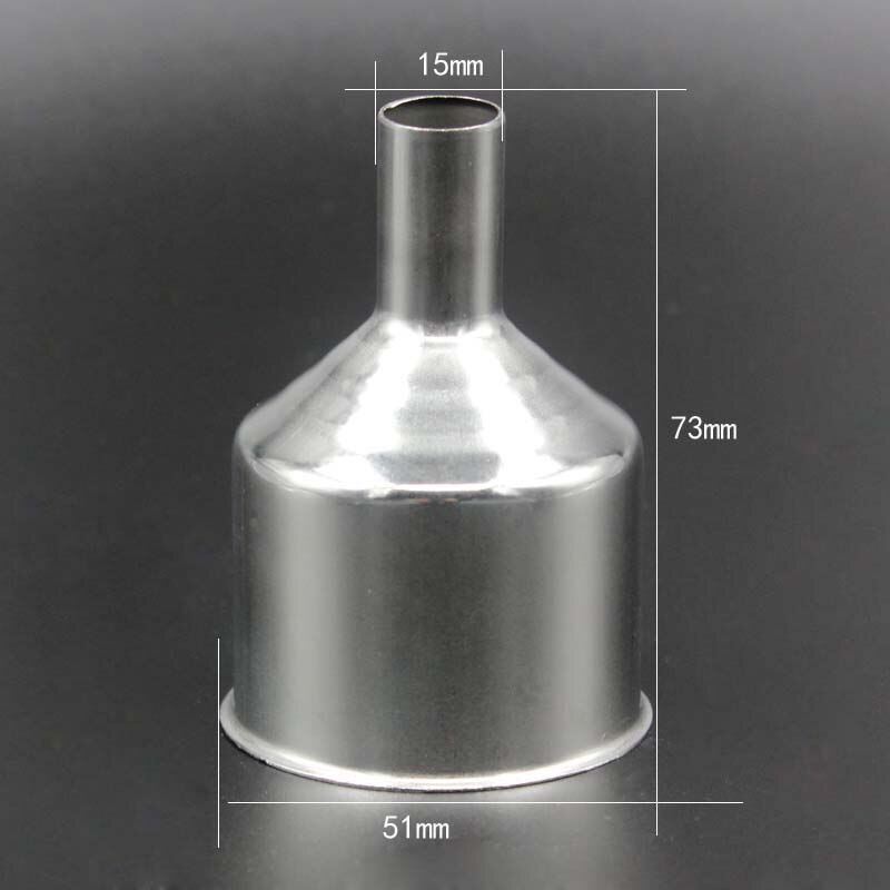 Small Mouth Mini Stainless Steel Bar Wine Flask Funnel for Filling Hip Flask Beer Liquid Bar Kitchen Tools Transferring Liquid: 1pcs 02