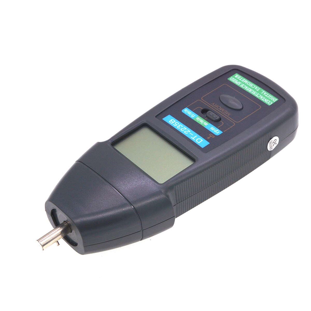 DT-2235B Digital Contact Tachometer RPM Tester Meter Motor Speed Gauge Meter Testing Handheld Photoelectric