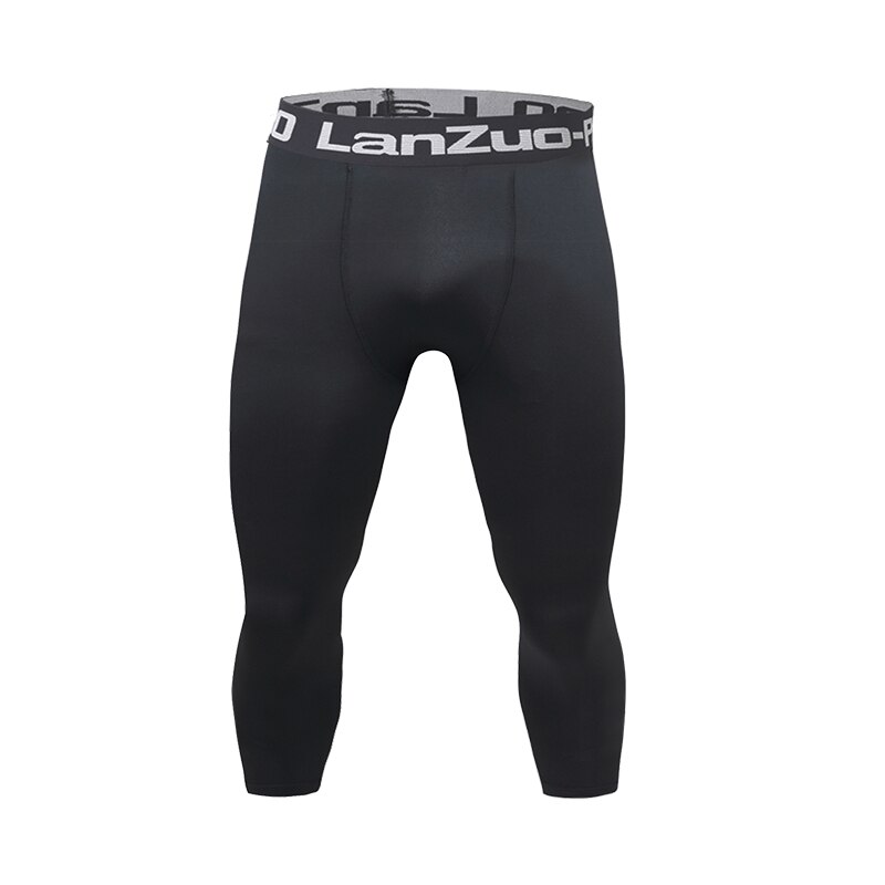 Pantalones deportivos ajustados para hombre, ropa de baloncesto, pantalones cortos de fitness, 7 trajes de entrenamiento, leggings de secado rápido, compresión: 817 / XL