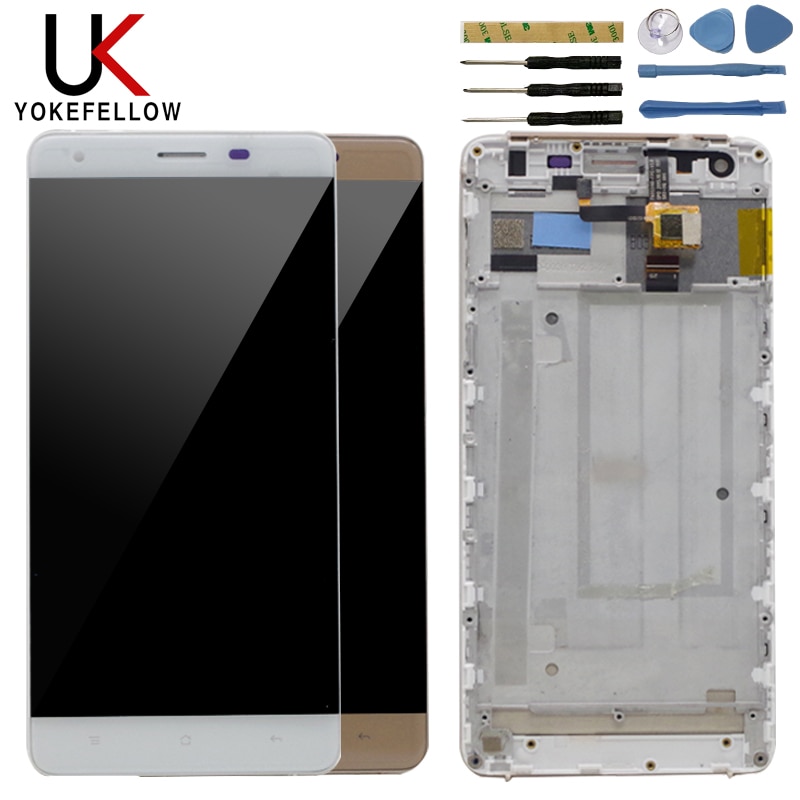 LCD Display For Oukitel K6000 LCD Display Screen With Touch Screen Assembly With Frame For Oukitel K6000 Replament Dipslay LCD