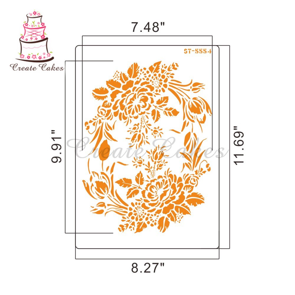 Blumen Blüte Schablone Für Wände Malerei Scrapbooking Stempel Album Dekorative Präge DIY Handwerk Papier Karte Blume Vorlage