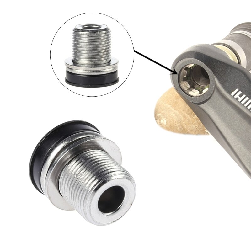 Bicycle Screw Waterproof Crank Bolt M15For Bike Bottom Bracket Axle