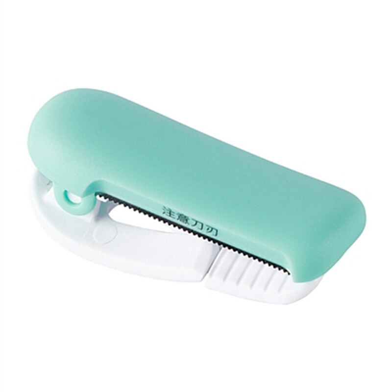 Portable Simple Mini Tape Cutter Set Tape Tool Roller Tapes Cutter Dispenser School Supplies Office Stationery: L