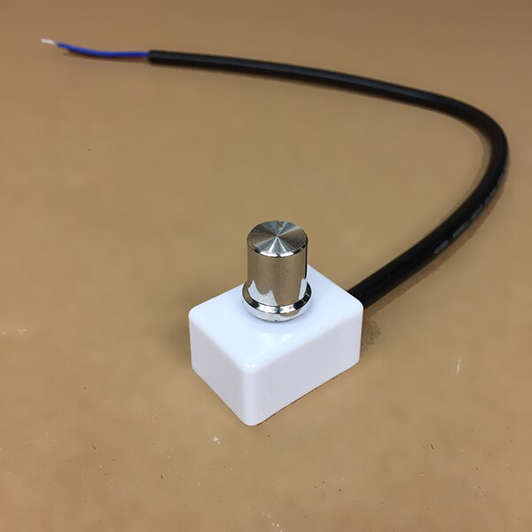 Ingen strømforespørgsel  dc 0/1-10v miniknap lysdæmper controller drejekontakter pwm singal til styring af enkelt dæmpbare led-lys: Hvid