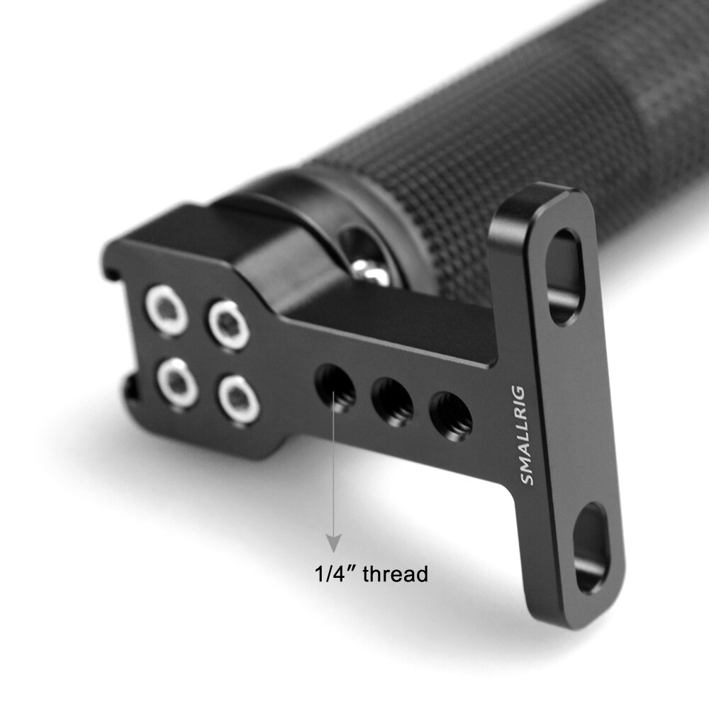 SmallRig Camera Cage Handle Grip Rubber w/ Top Cold Shoe Base for Dslr Video Camcorder Action Stabilizing Top Handle - 1447