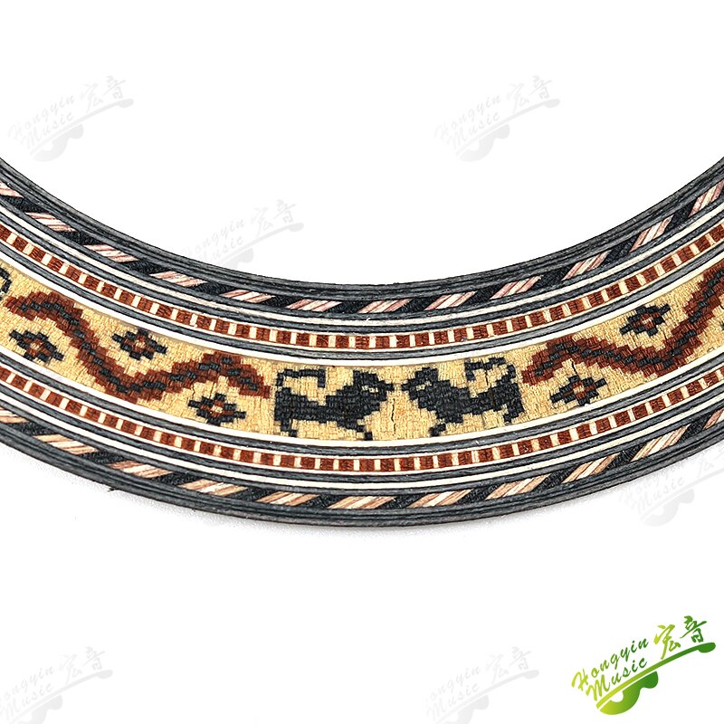 3 stuks ykq 73 gitaar klankgat inlay hout voor klassieke gitaar gitaar accessoires ykq 73