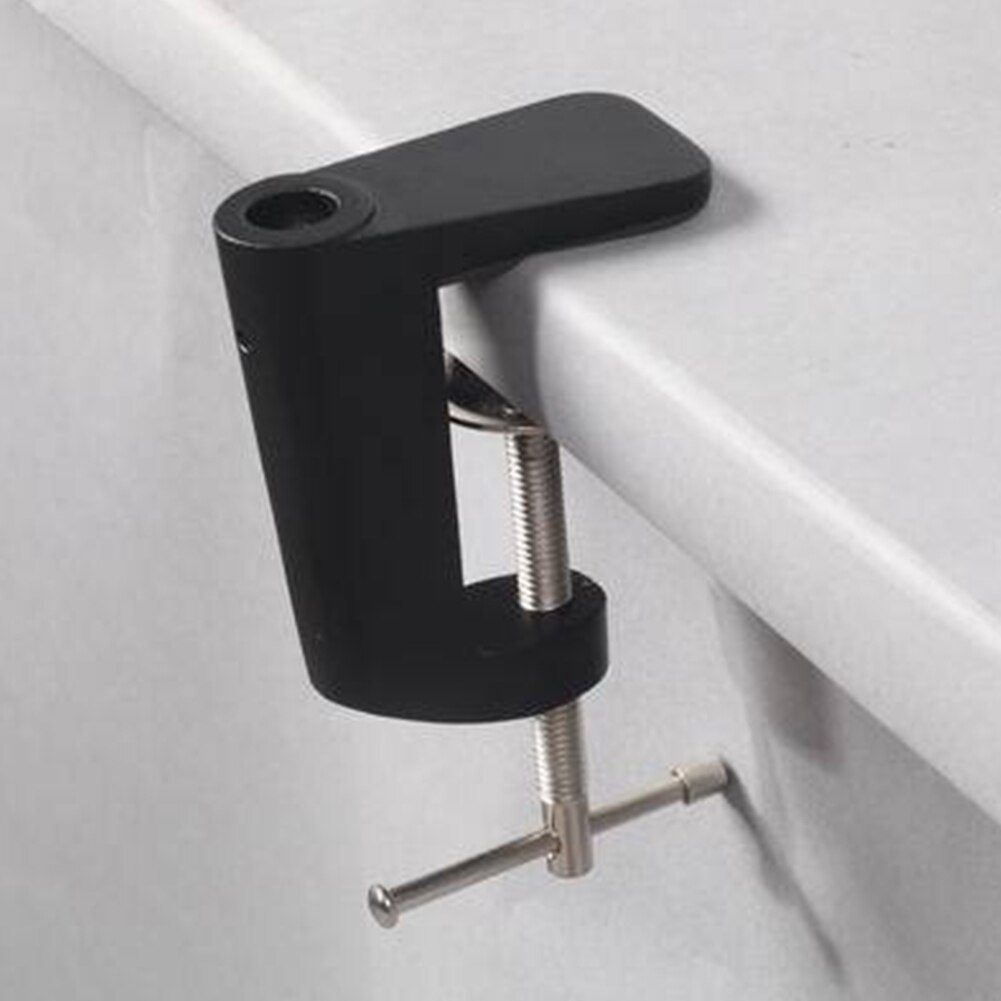 Desk Mount Cantilever Bracket Clamp Non Slip Scratch Resistant Stable Universal Fit Aluminum Alloy Clip Easy Apply
