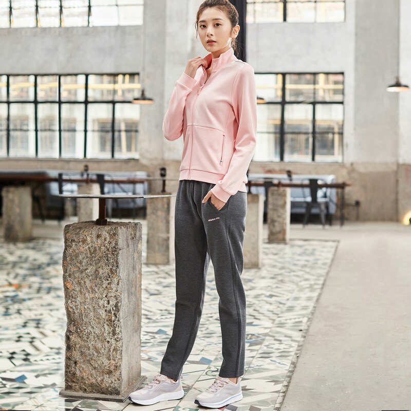 Xtep Vrouwen Sport Pak 2 Delige Set Herfst Running Sport Casual Trui En Broek 881328969222