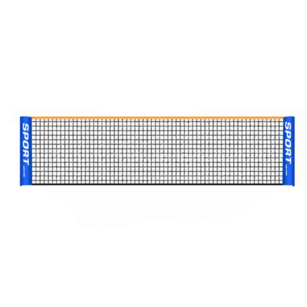 Rede portátil de vôlei para badminton, fácil instalação, para treinamento, tênis, piquenique, esportes ao ar livre, dentro: 5.1 meters