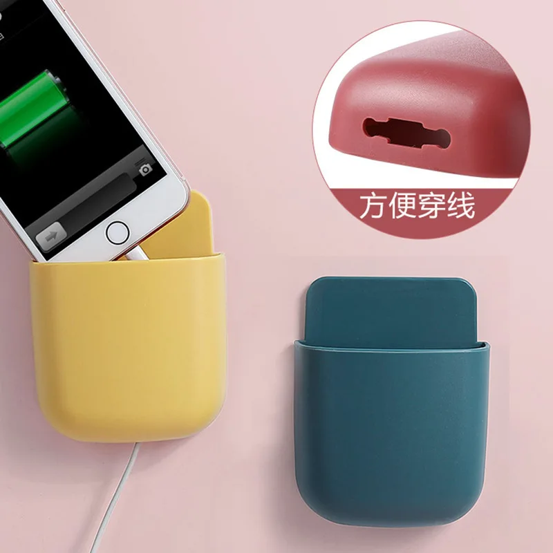 Opbergdoos voor wandmontage zonder gaten, opbergdoos voor afstandsbediening, opbergdoos voor afstandsbediening van de airconditioning, opbergdoos voor de tv, houder voor mobiele telefoon