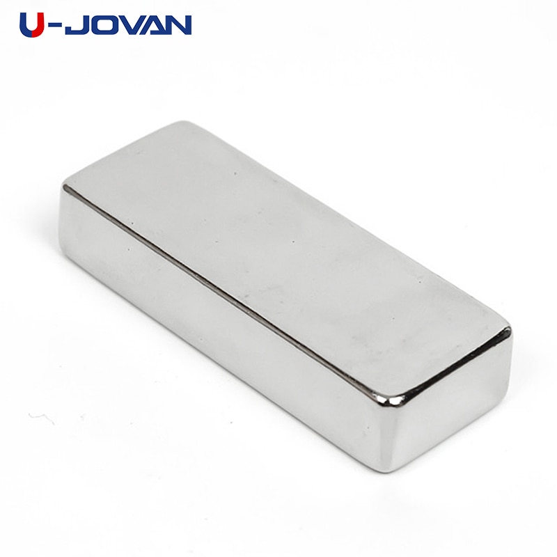 U-JOVAN 1 Pc N35 50X20X10 Mm Blok Krachtige Neodymium Magneet Super Sterke Zeldzame Aarde Permanet Magneet
