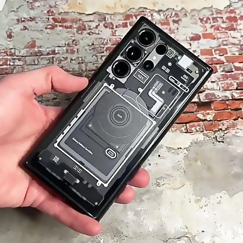 25Ultra Hybride Technologie Magsafe Case voor Samsung Galaxy S25 Ultra S22 S23 S24 Plus S24Ultra Printplaat Magnetische Beschermhoes