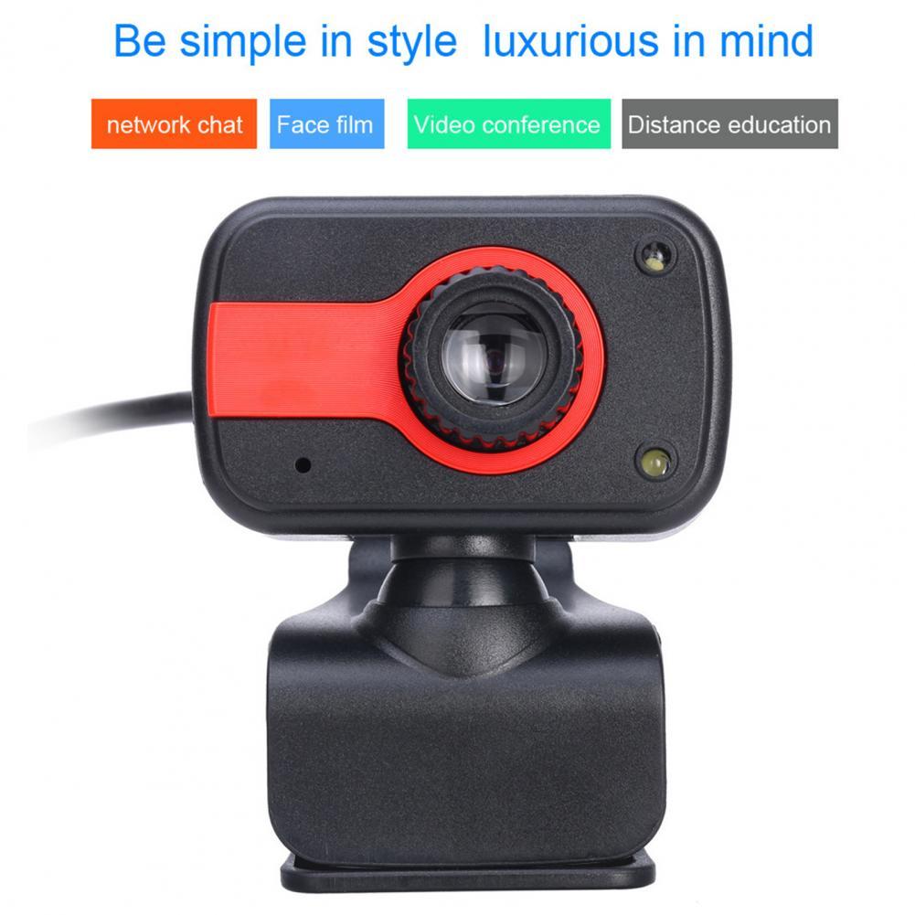 Mini Hd 1080P Draaibaar Pc Computer Webcam Camera Met Microfoon Voor Live-uitzending