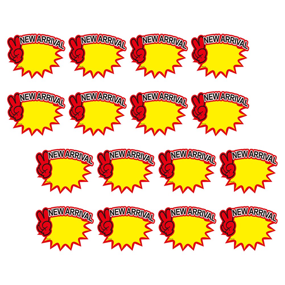 50 Pcs Markt Prijs Borden Reclame Tags Retail Shop Blank Label Tags: Picture 6