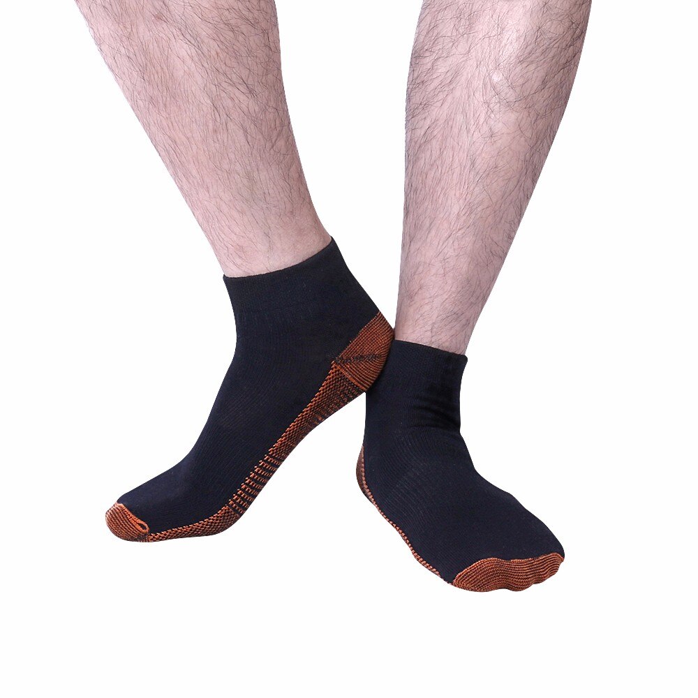 5 pairs Unisex Miracle Copper Compression Socks Anti Vein Ankle Women Men socks