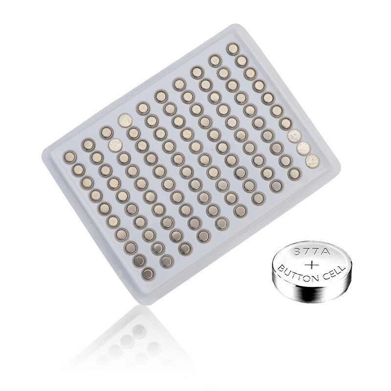 50 pcs AG4 1.5 V Zn/MnO2 377A 377 LR626 SR626SW SR66 LR66 bouton pile bouton pile pile Batteria batteries Gadgets