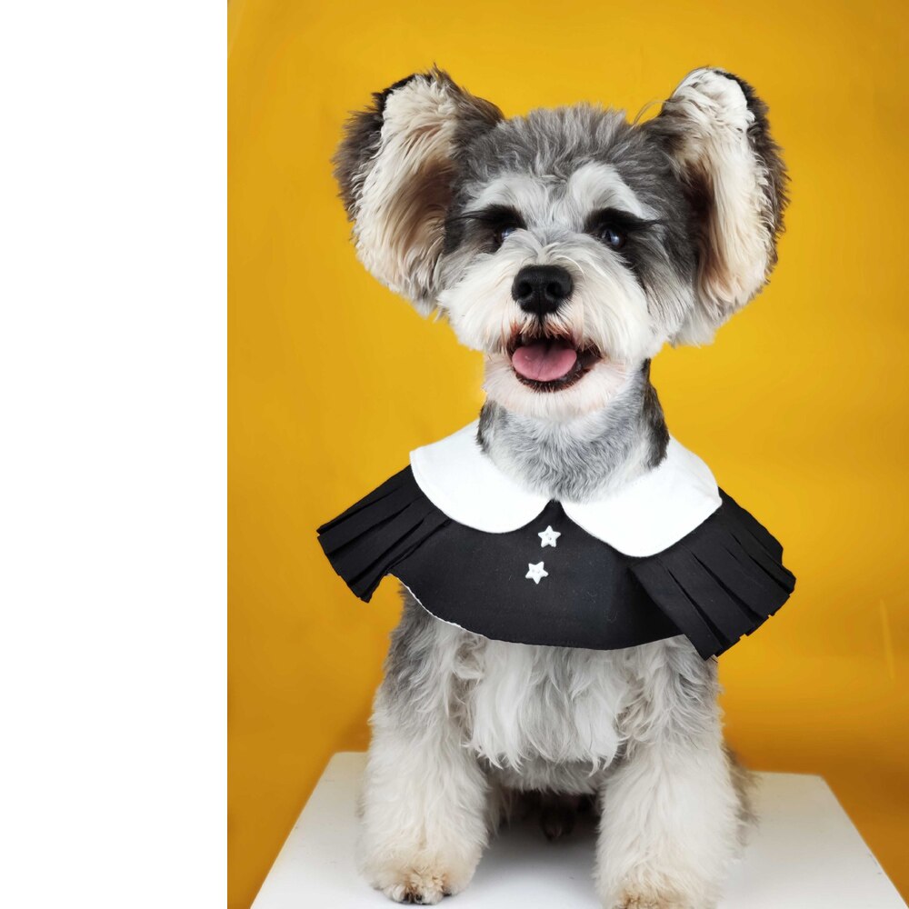Vårhundbandasje valpekappe,bedårende hundesmekker triangualr bandasje,søt hundetilbehør chihuahua schnauzer bulldog mopper: 3 / M