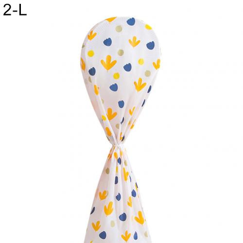 Standing Electric Fan Cover Waterproof Dustproof Flower Printed Mesh Shield Storage Bag: 2 L
