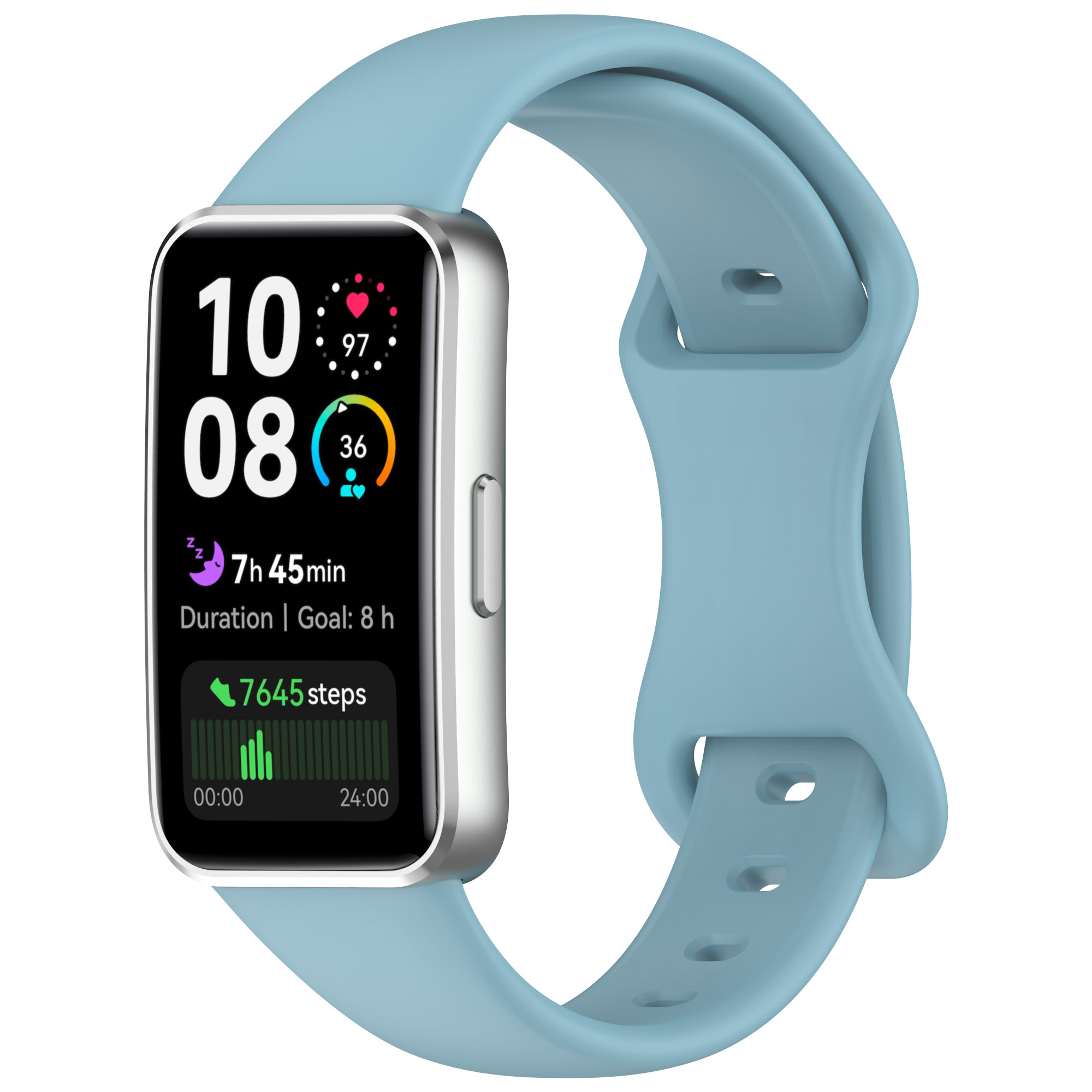 Silikonirannekkeet huawei band 10/9/8/ nfc-kellonrannekkeen lisävarusteet vaihtovyö urheilu pulseira correa huawei band 10 -ranneke