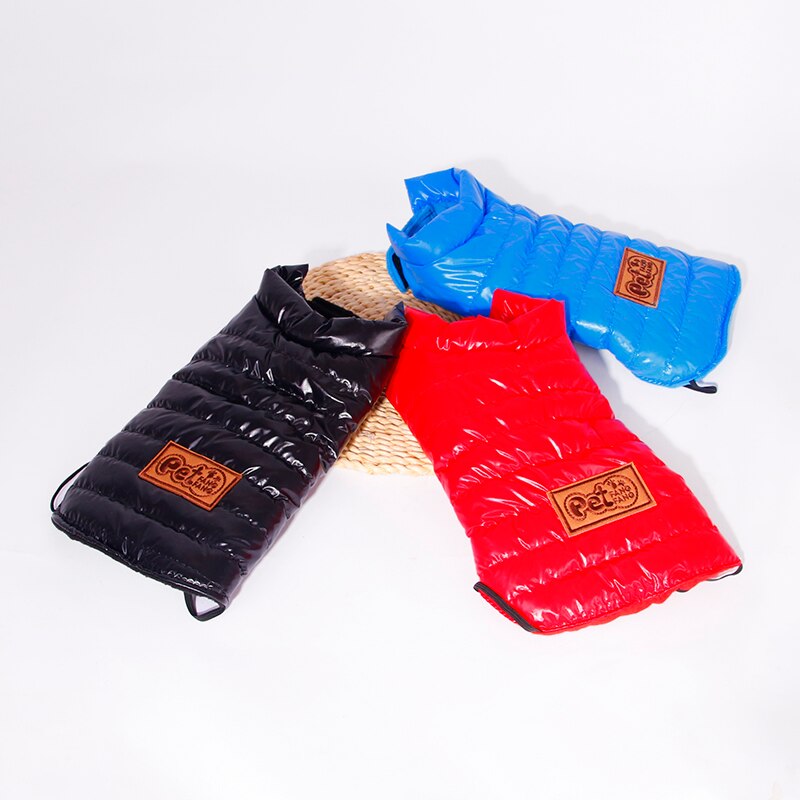 Abbigliamento per cani da compagnia piumino invernale giacca calda cappotto impermeabile abbigliamento per cuccioli per cani di piccola taglia media chihuahua carlino Schnauzer Abrigo Perro