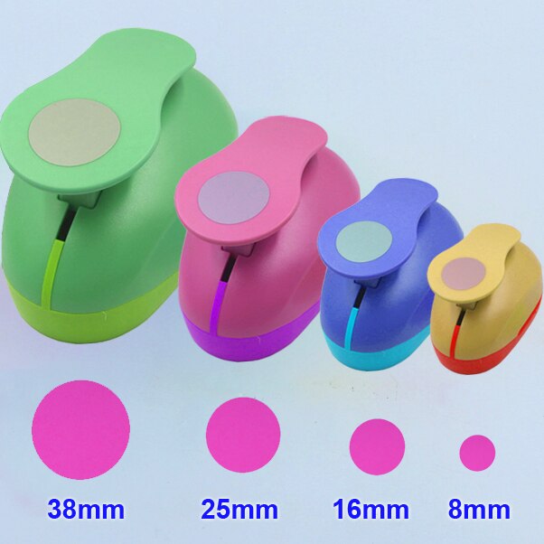 4pcs Handmade Crafts Heart Circle Star Scrapbooking Tool Paper Punch Photo Gallery decoration DIY Card Punches Embossing