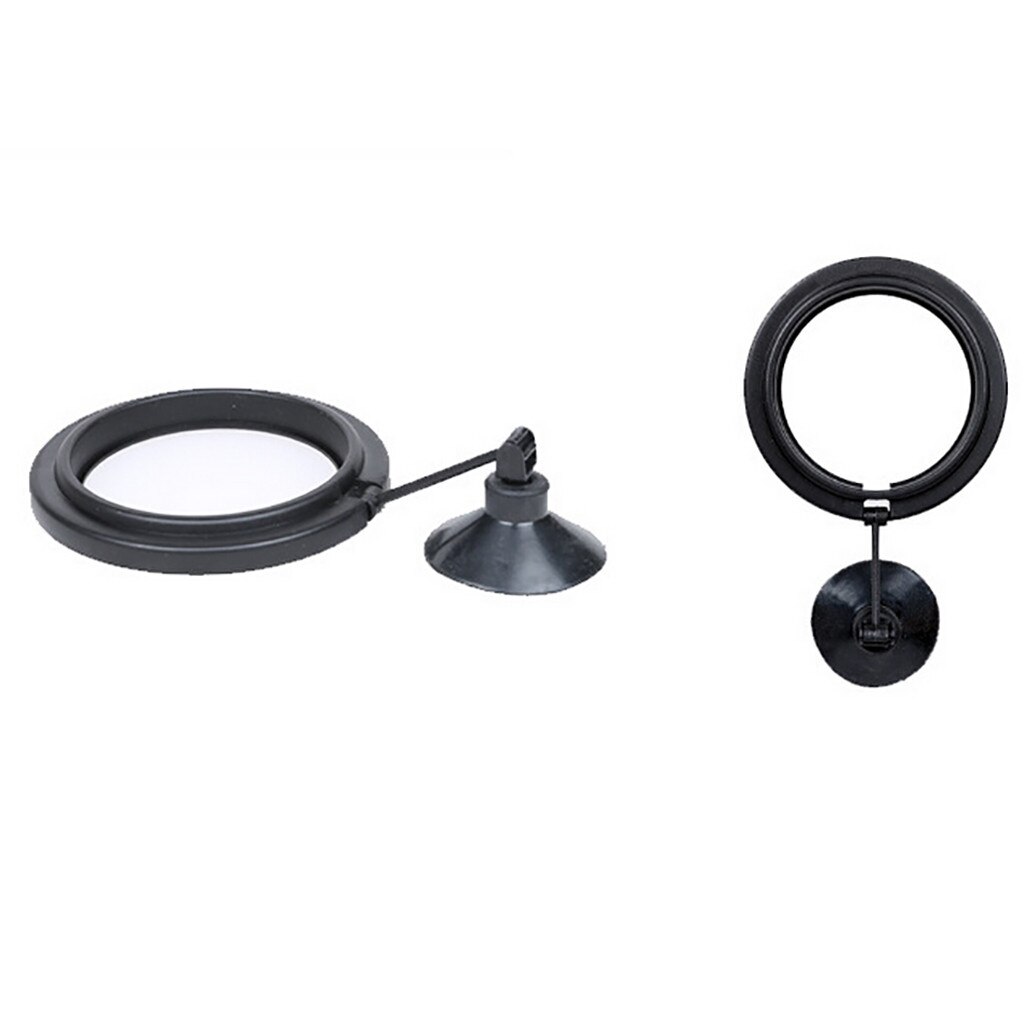 Aquarium Feeding Ring Fish Tank Station Floating Food Tray Feeder Square Circle Accessory Water Plant Buoyancy Suction Cup #