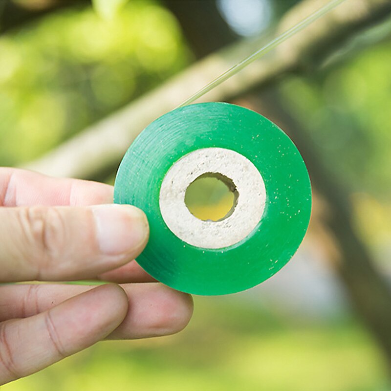 2/3cm x 100m /  rulle pode membran tape haveredskaber frugttræ beskærer pode gren havearbejde binde bælte til bindebånd